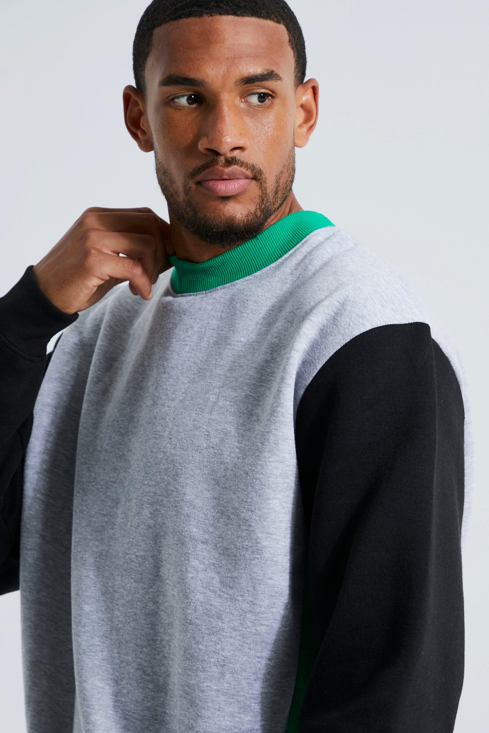 Color block outlet sweat